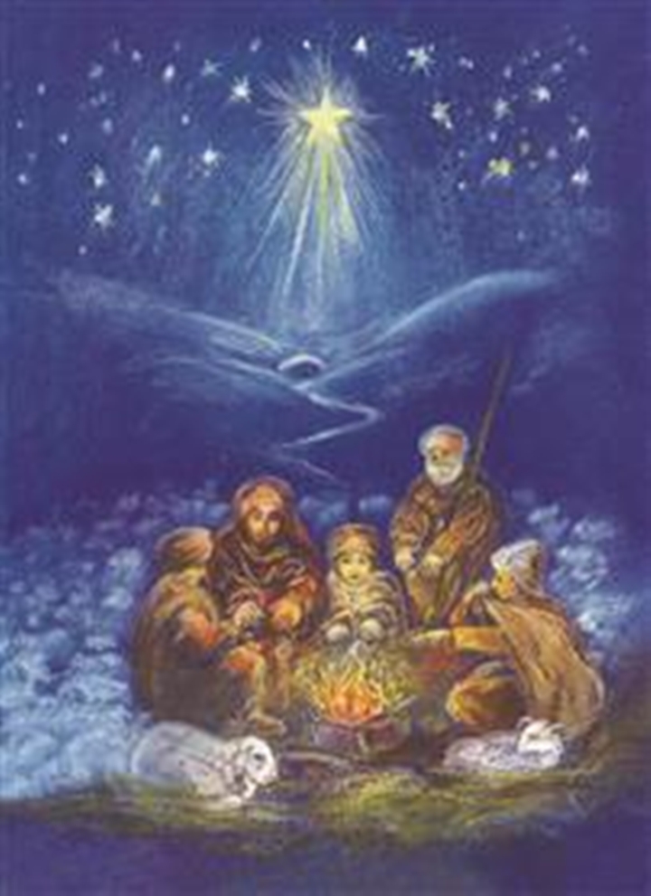 Pasterze przy ognisku